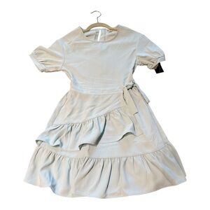 Charming Mint Green Kids Dress